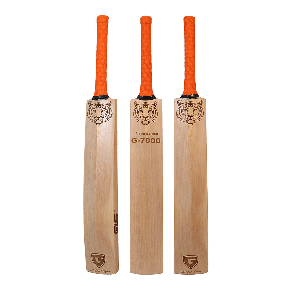 GLS G-7000 Premium Kashmir Willow Cricket Bat; Size: SH