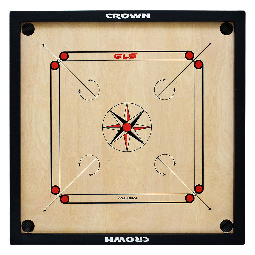 GLS Crown Carrom Board