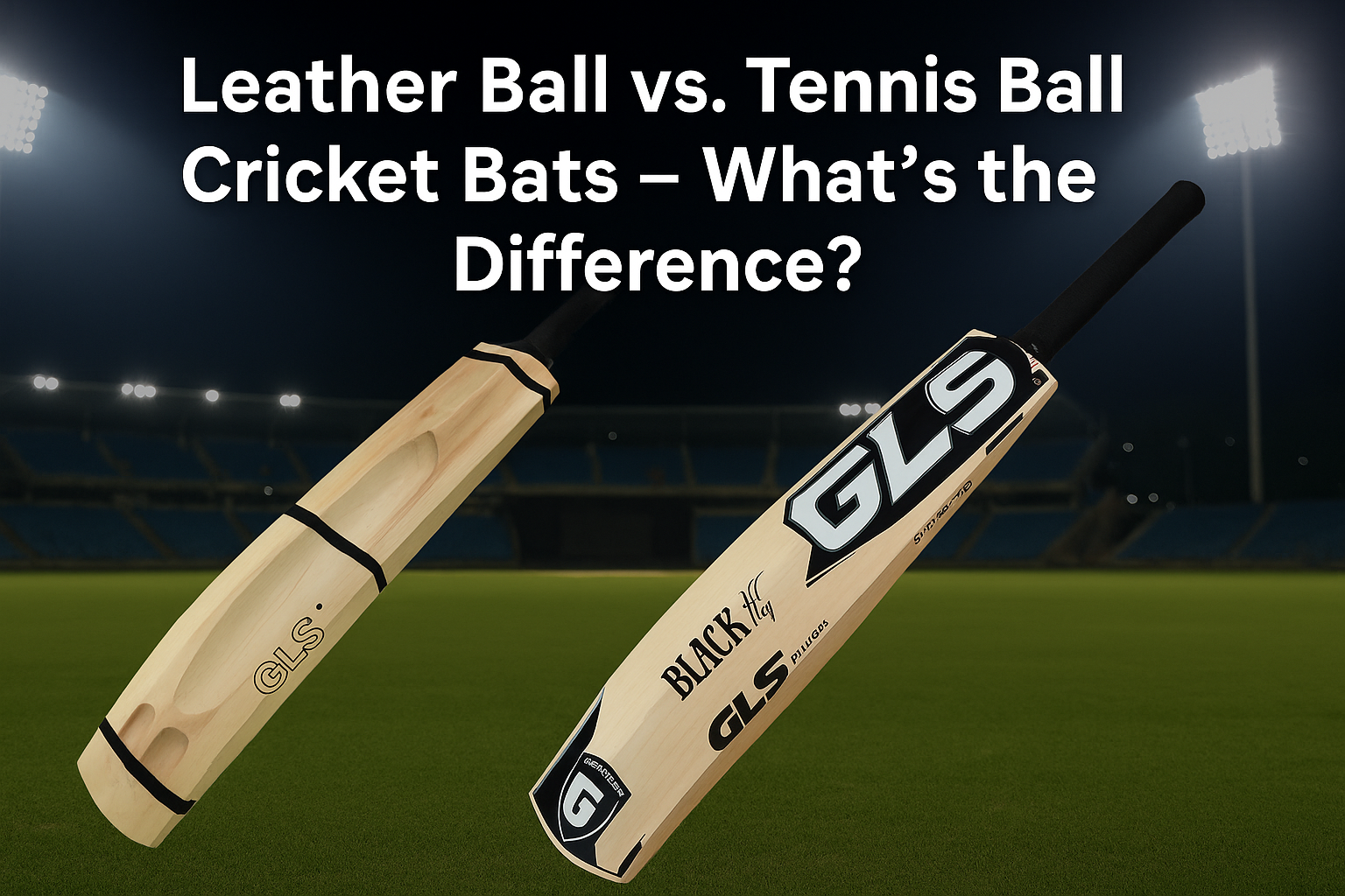 Leather Ball vs. Tennis Ball Cricket Bats