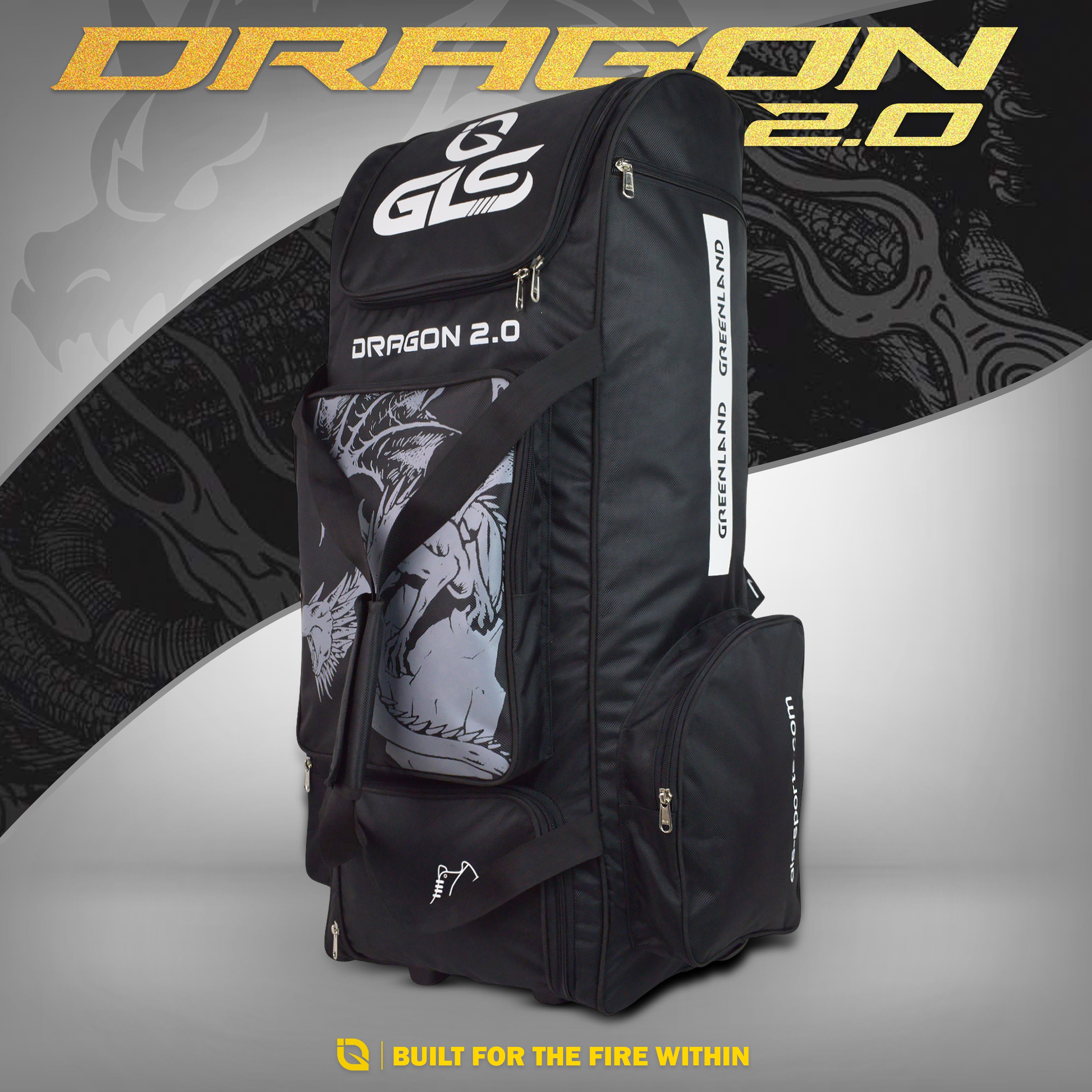GLS Dragon 2.0 Duffle Wheelie Cricket Kit Bag