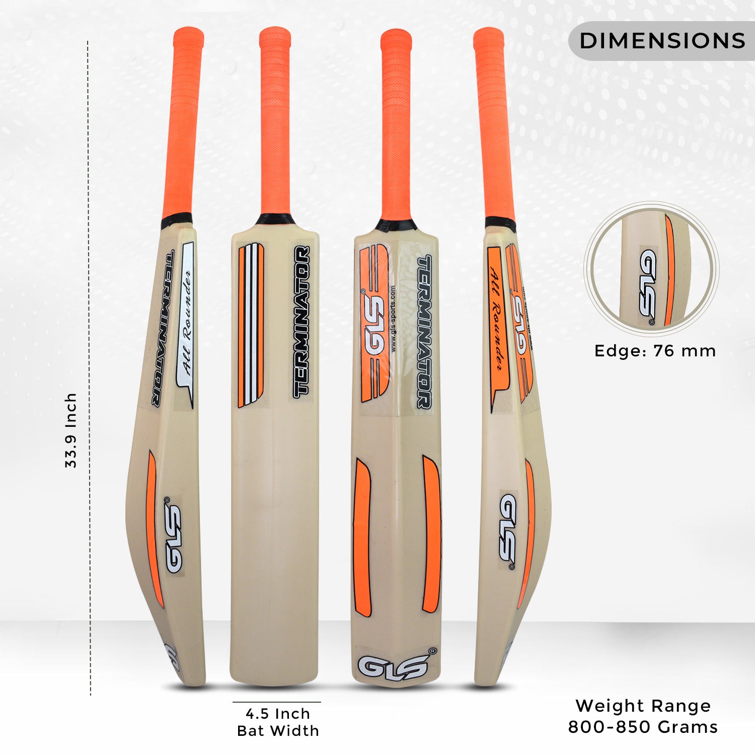 GLS Phantom Beige Plastic Bat