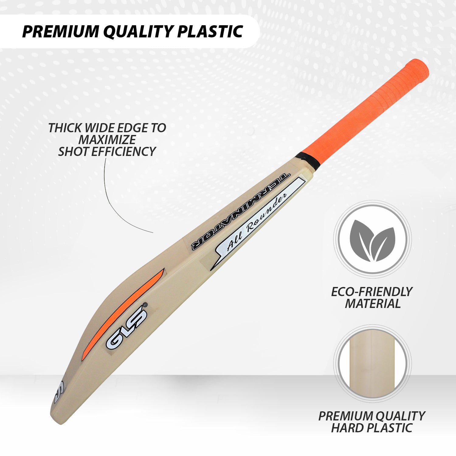 GLS Phantom Beige Plastic Bat