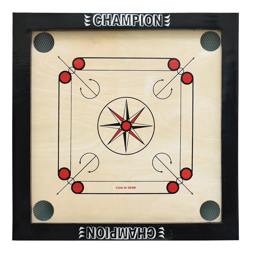GLS Champion Indian Premium Carrom Board – GLS Sports