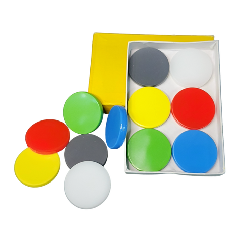 GLS 2 Inch x 5 Plain Carrom Striker (Color may vary)
